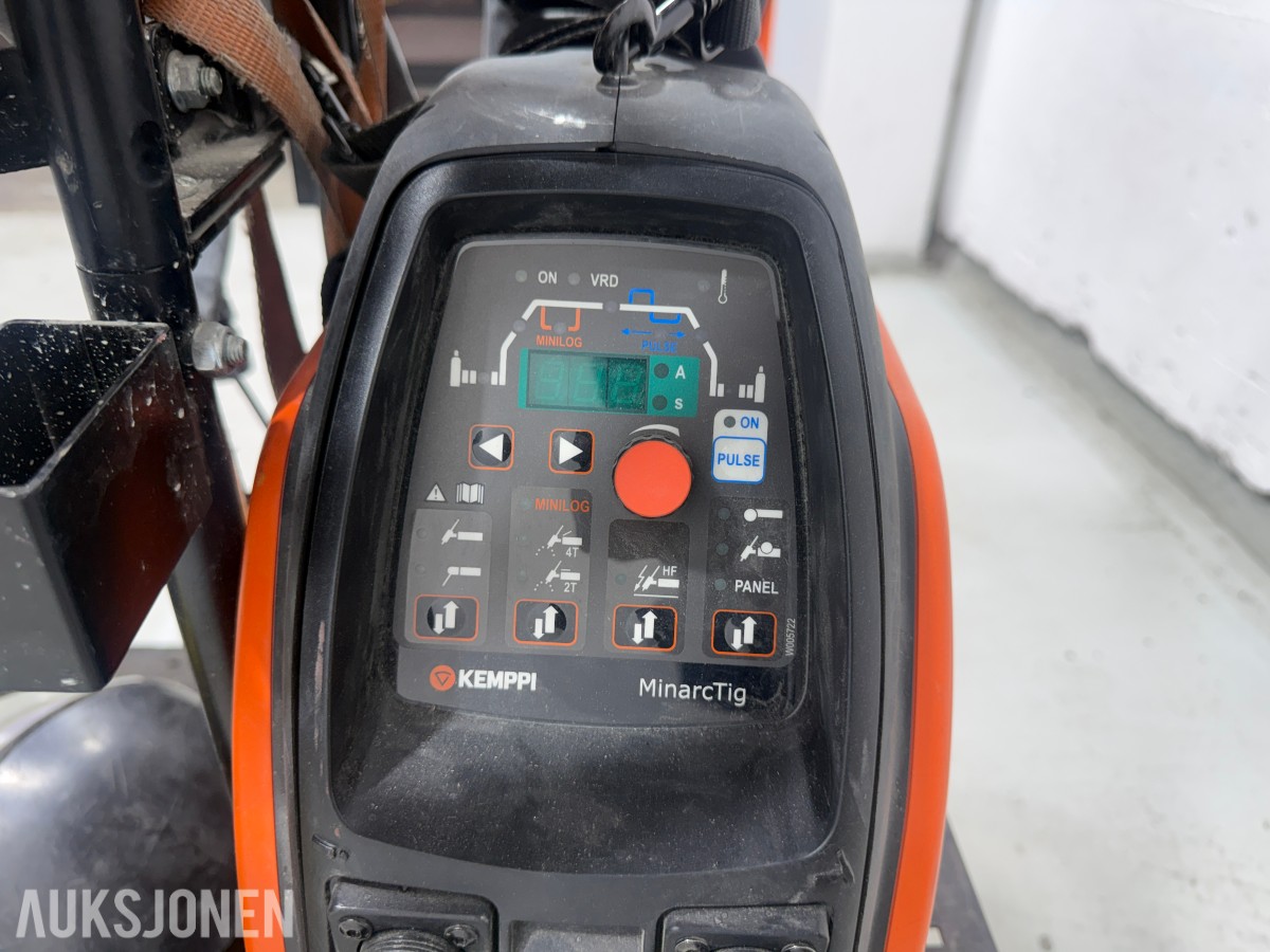 Kemppi MinarcTig Evo 200MLP TIG-sveiseapparat med sveiseutstyr
