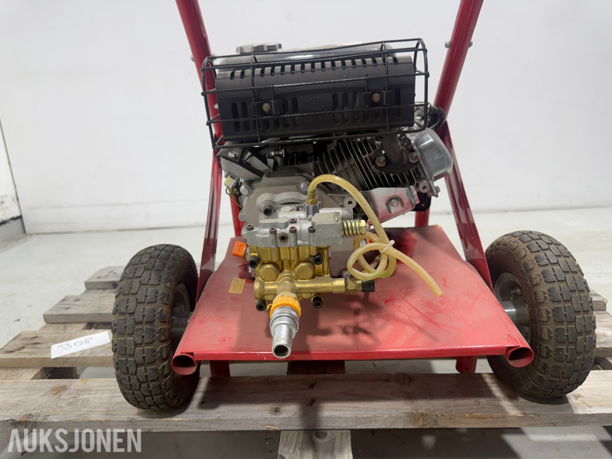 Hamron bensindrevet høytrykksspyler 225 bar – 6,5 HP