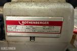 Rothenberger ROPOWER 50R gjengemaskin med rørbukker