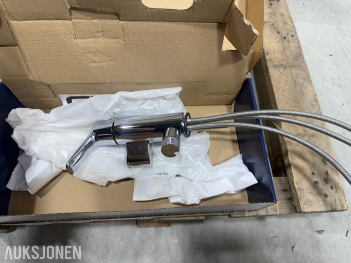 5 Stk GROHE Start 30495001 kjøkkenarmatur med avstengning