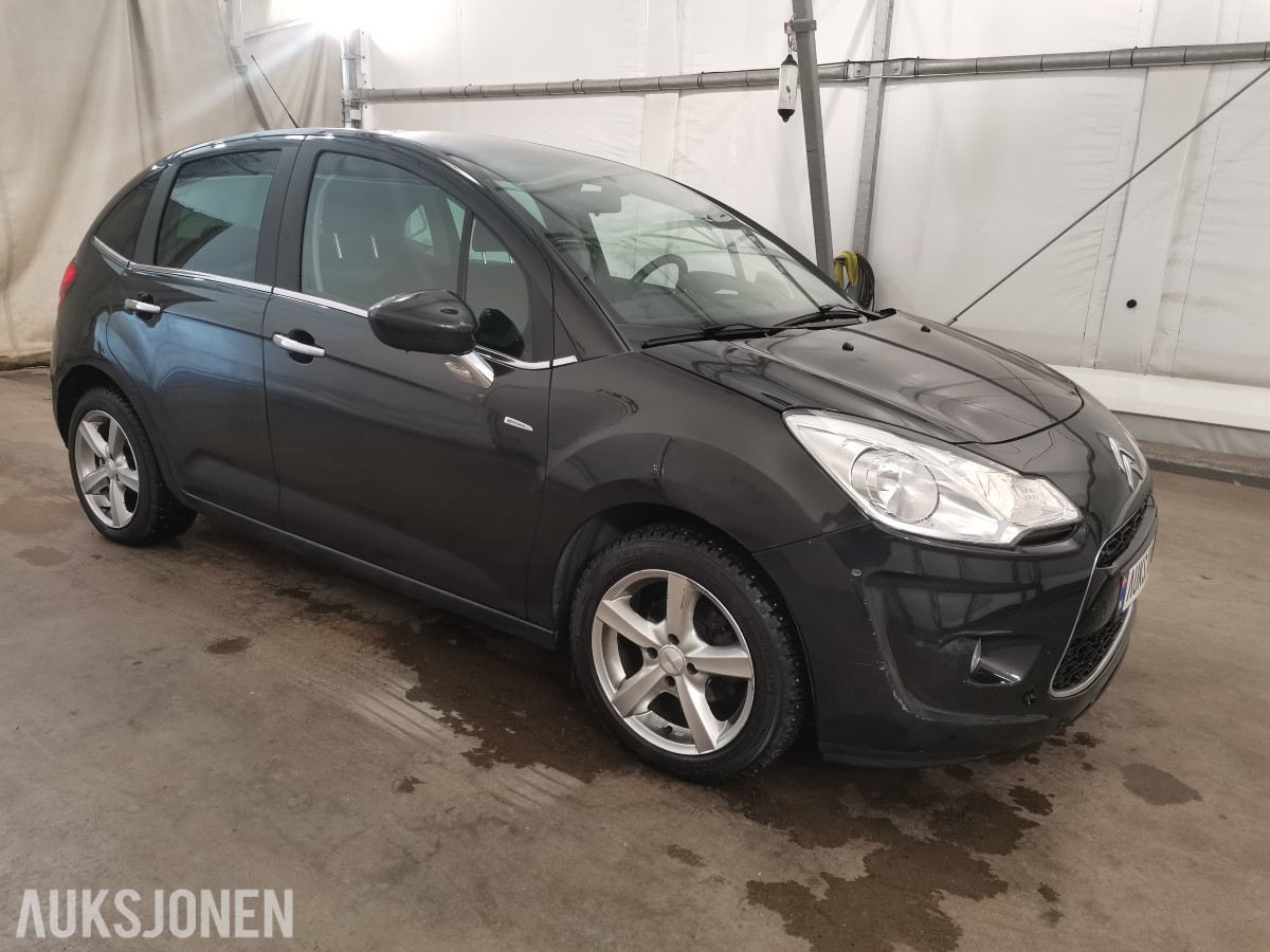 2010 Citroen C3 1.6 HDI 92HK EXCLUSIVE HENGERFESTE LAV KM CRUISE