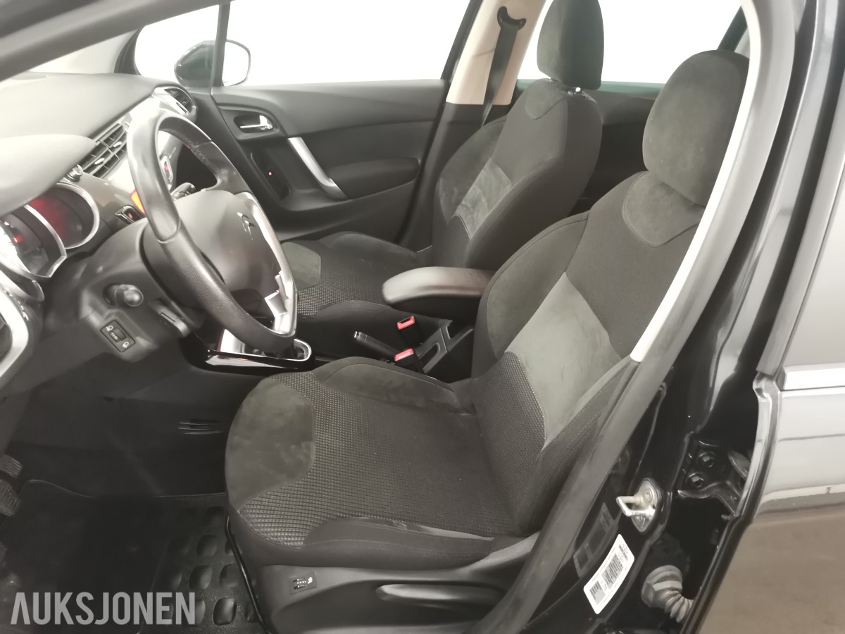 2010 Citroen C3 1.6 HDI 92HK EXCLUSIVE HENGERFESTE LAV KM CRUISE