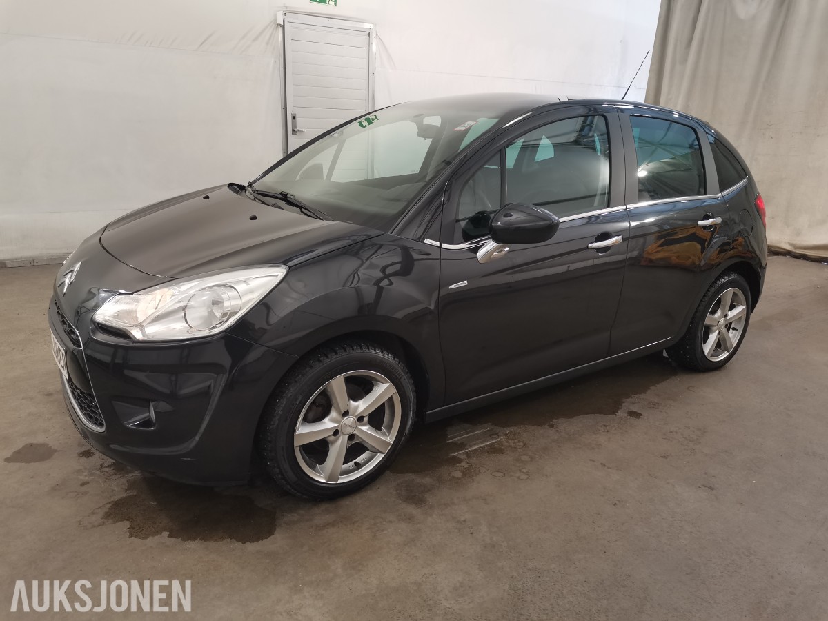 2010 Citroen C3 1.6 HDI 92HK EXCLUSIVE HENGERFESTE LAV KM CRUISE