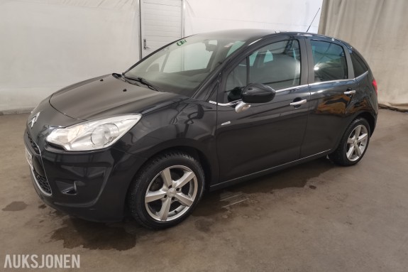 2010 Citroen C3 1.6 HDI 92HK EXCLUSIVE HENGERFESTE LAV KM CRUISE