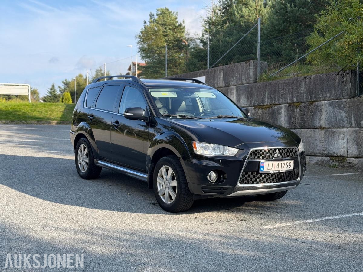 2011 Mitsubishi Outlande 2.2 Diesel 156hk 4WD Automat, 7-seter, Ryggekamera, hengerfeste