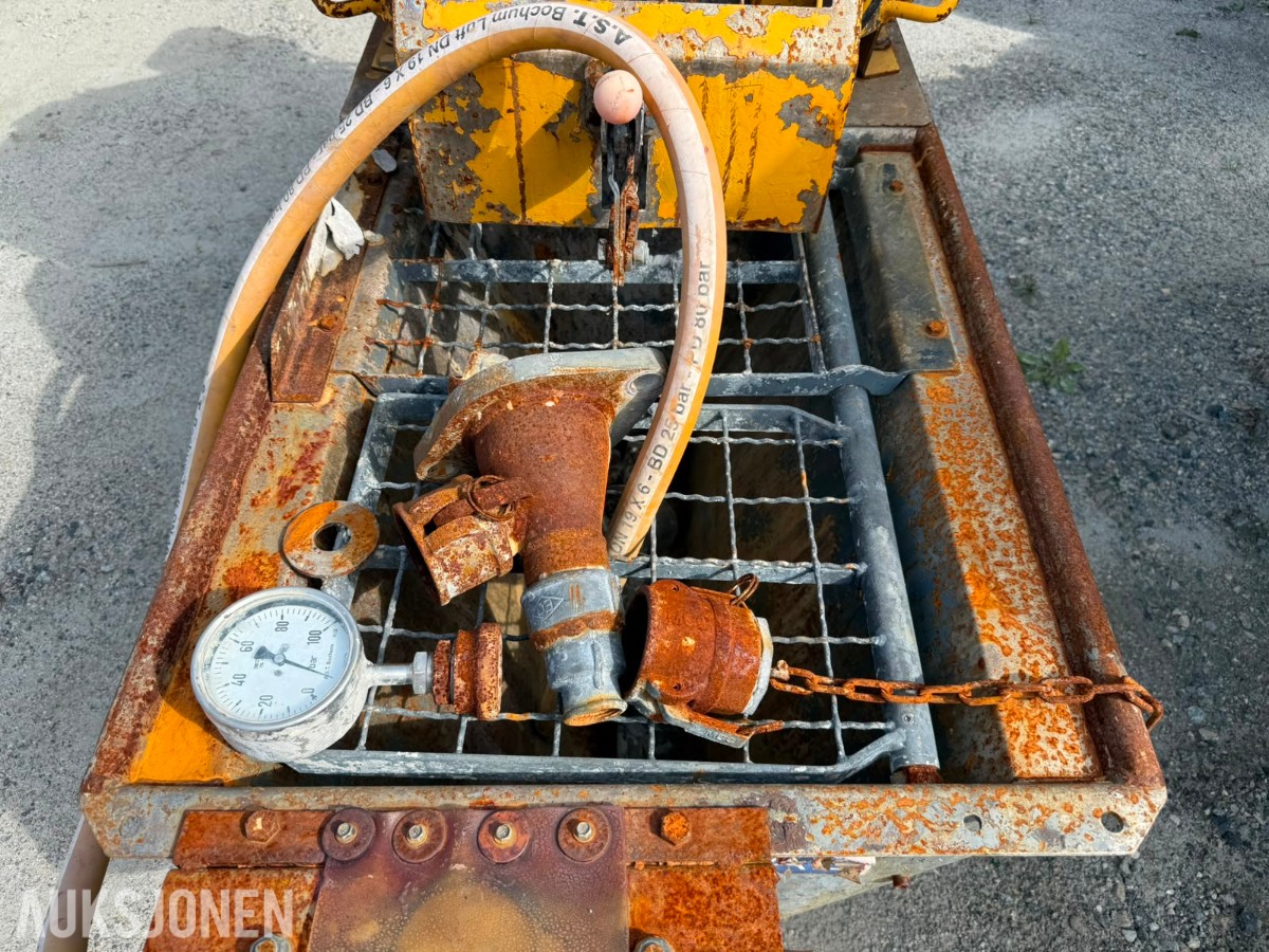 2015 Putzmeister S5 EVTM mørtel-/blandepumpe – reparasjonsobjekt