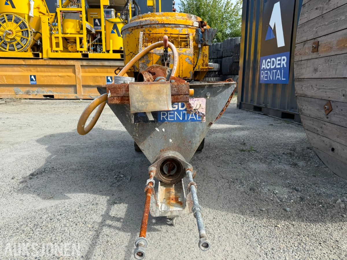 2015 Putzmeister S5 EVTM mørtel-/blandepumpe – reparasjonsobjekt