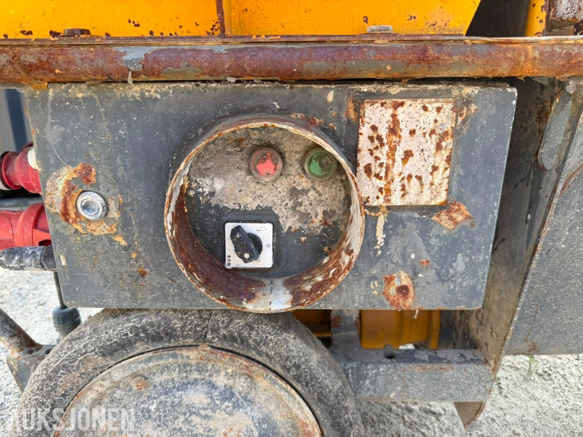 2015 Putzmeister S5 EVTM mørtel-/blandepumpe – reparasjonsobjekt