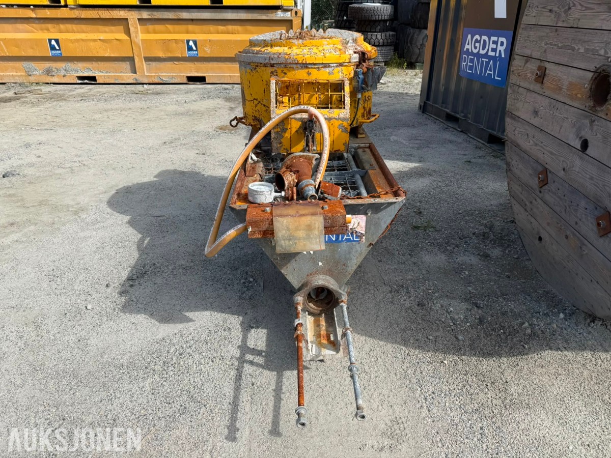 2015 Putzmeister S5 EVTM mørtel-/blandepumpe – reparasjonsobjekt