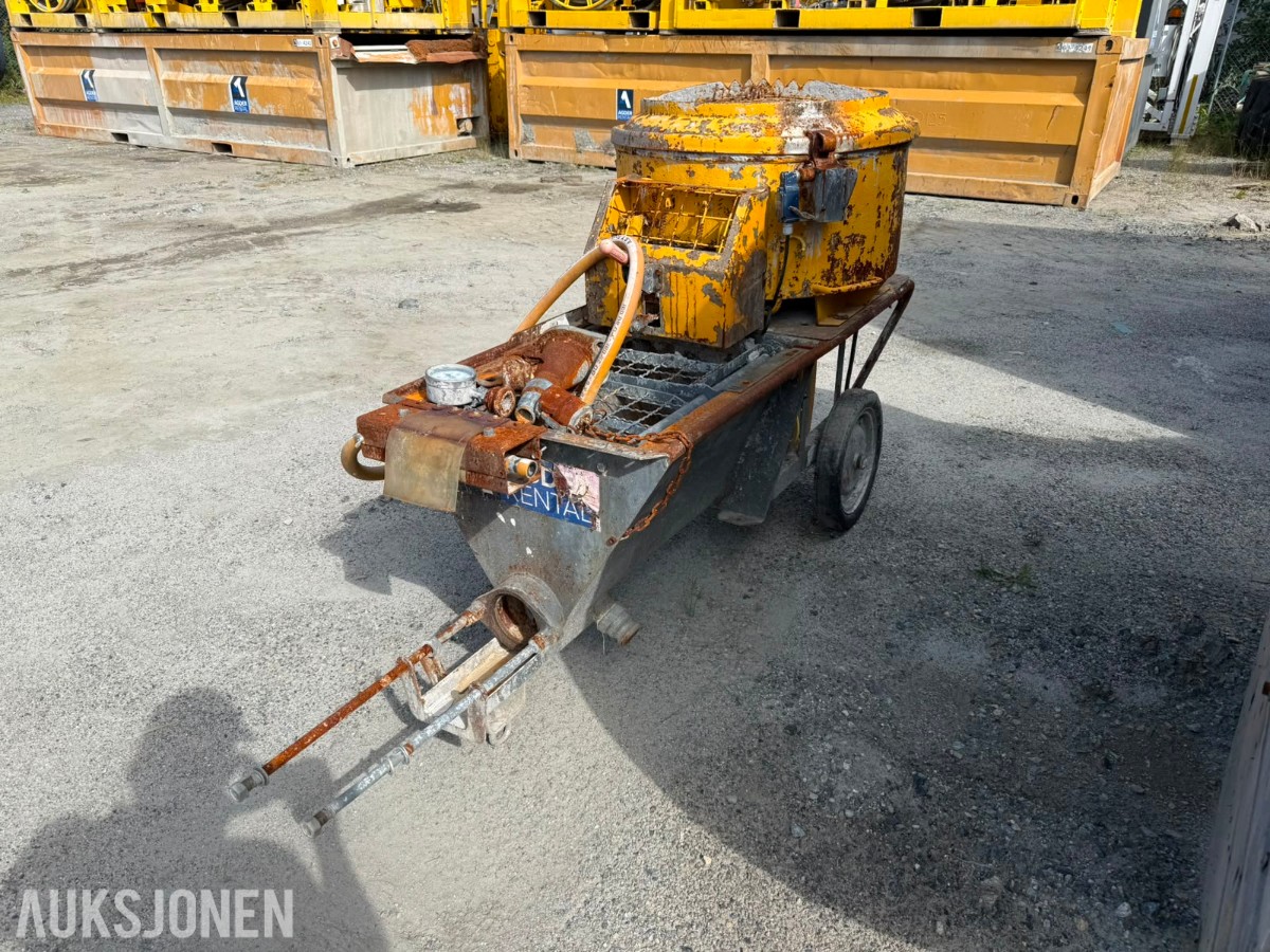 2015 Putzmeister S5 EVTM mørtel-/blandepumpe – reparasjonsobjekt