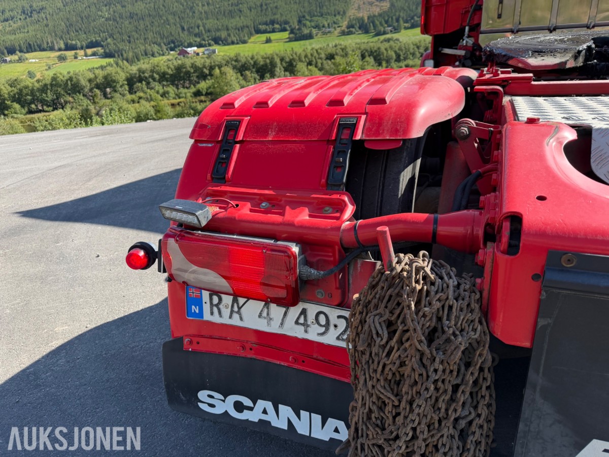 Scania R 580. Motivlakkert, Heltrukket innvendig, Manuell ++
