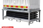 2024 Trafikkgjerde/ Plastgjerde med refleks  - 20 gjerder 