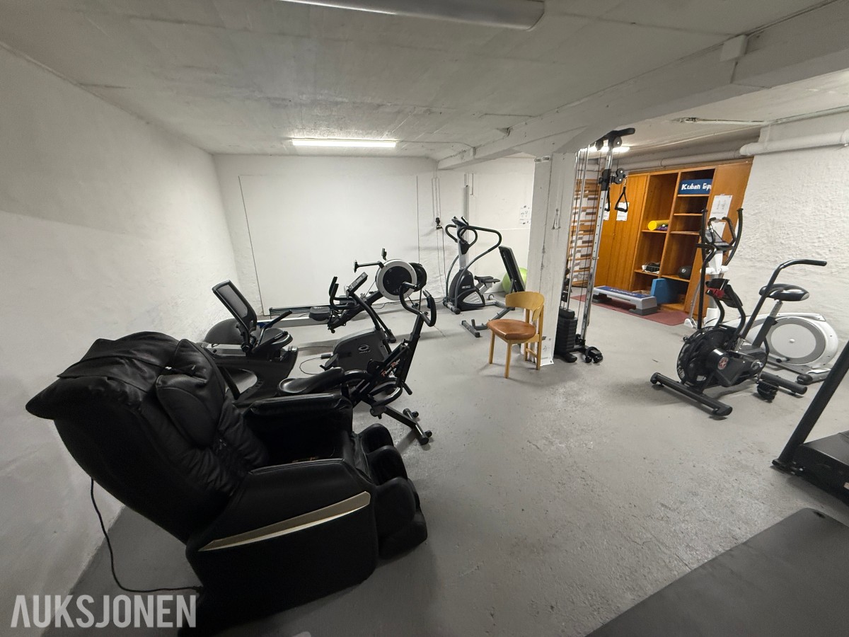 Komplett treningsrom – treningsapparater og utstyr