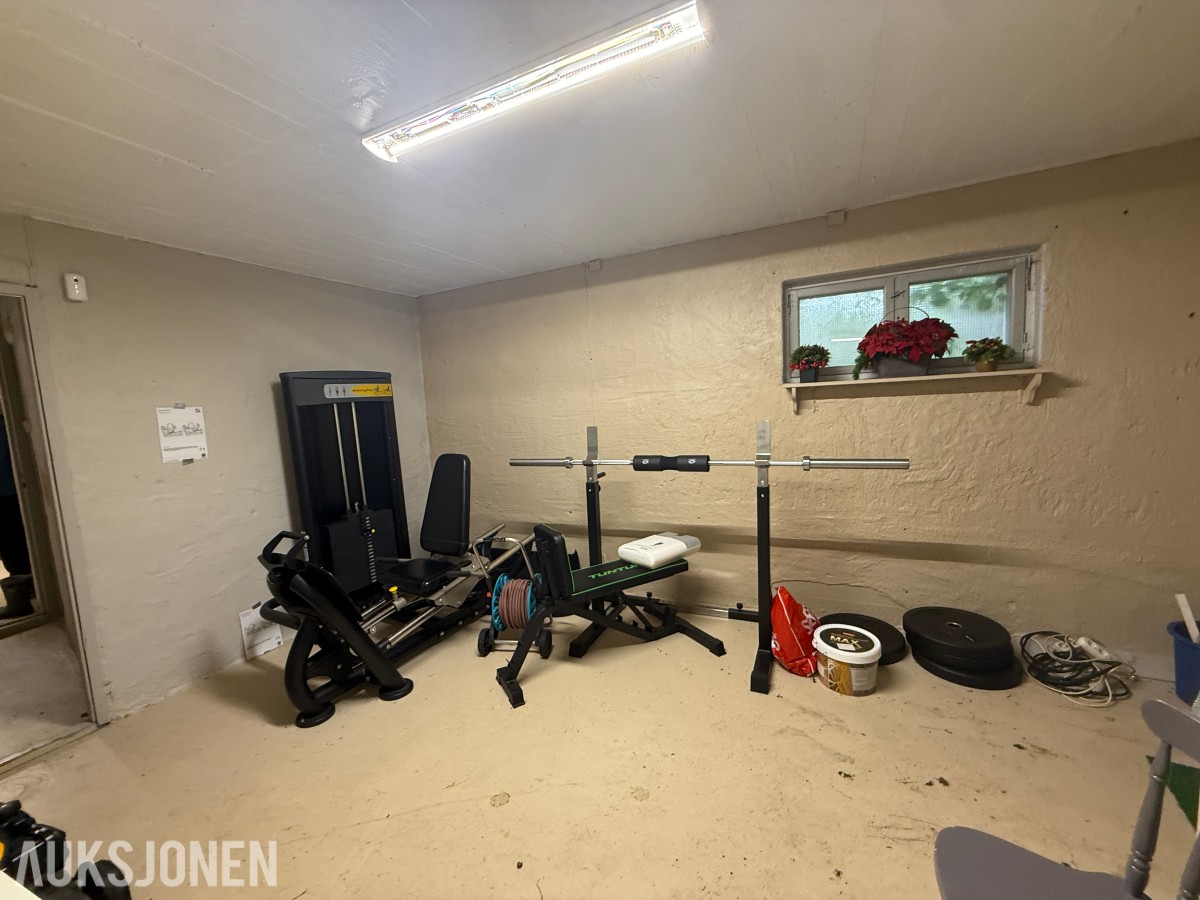 Komplett treningsrom – treningsapparater og utstyr