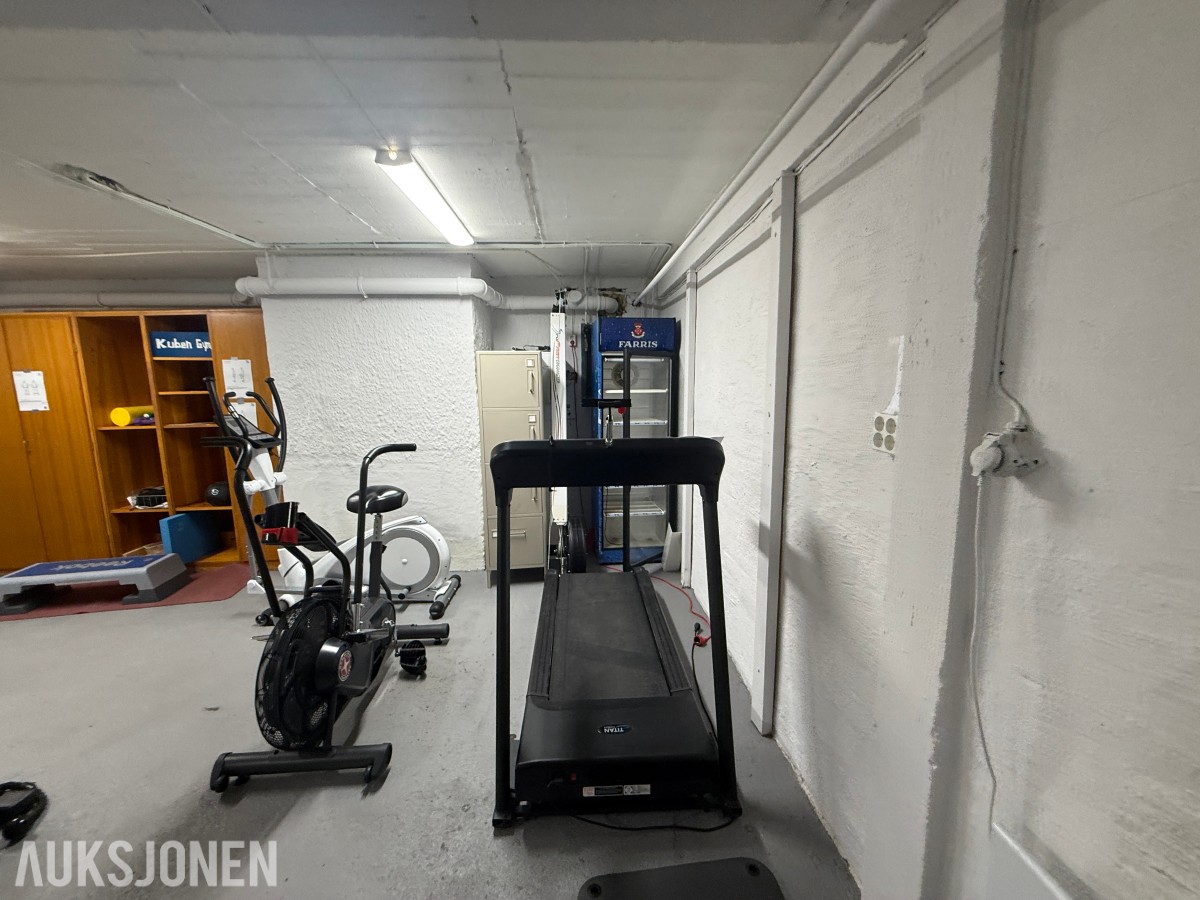Komplett treningsrom – treningsapparater og utstyr
