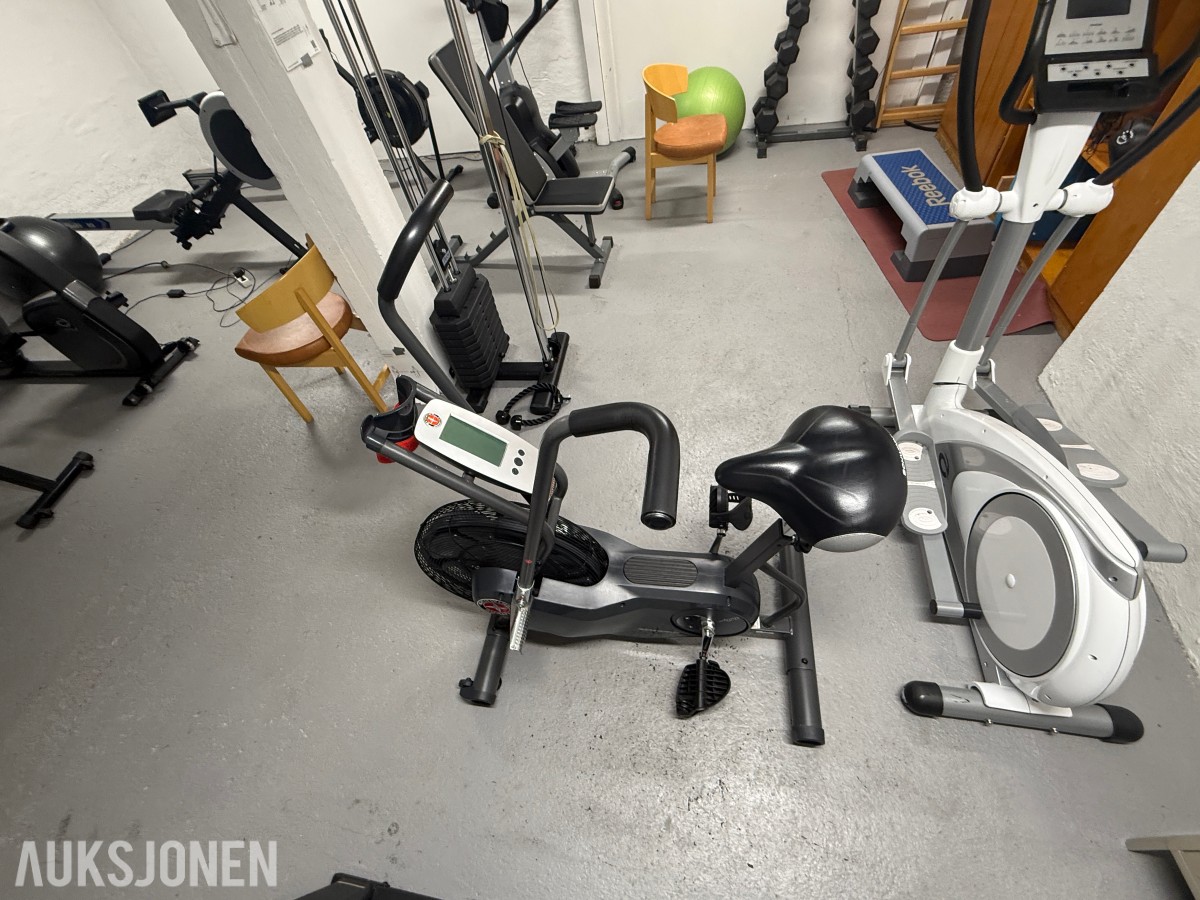 Komplett treningsrom – treningsapparater og utstyr