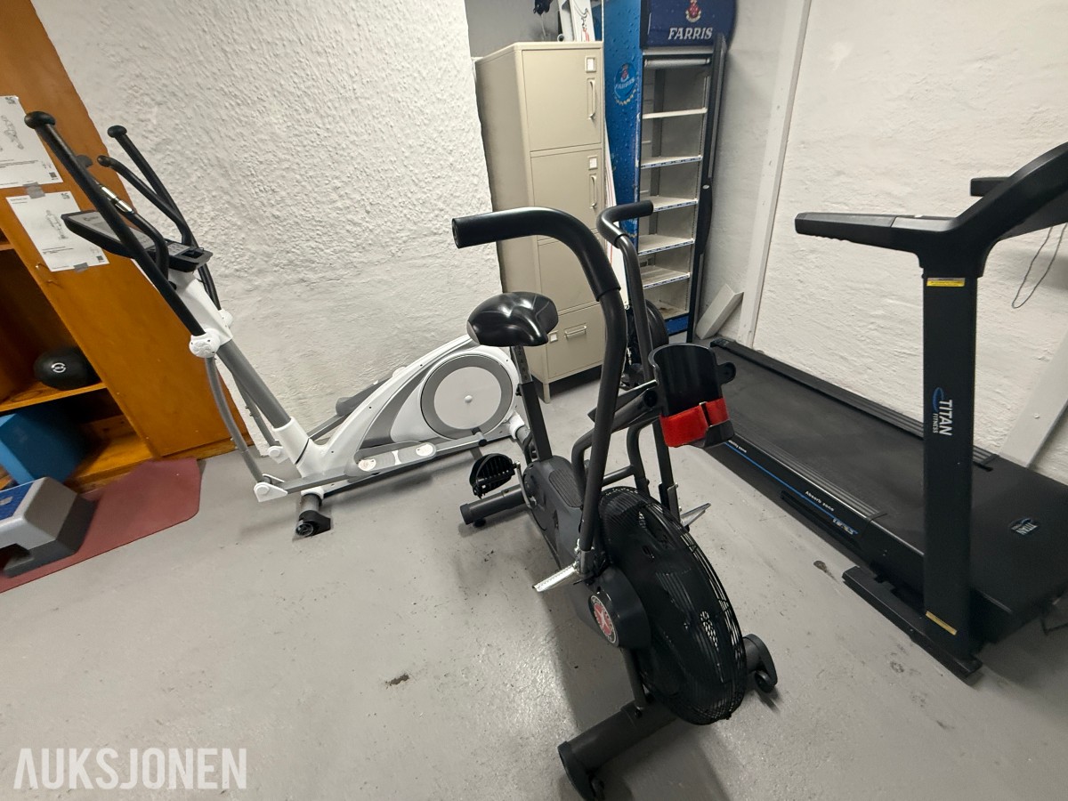 Komplett treningsrom – treningsapparater og utstyr