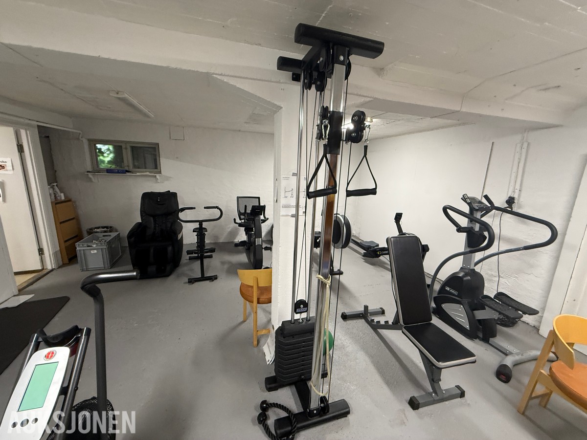 Komplett treningsrom – treningsapparater og utstyr