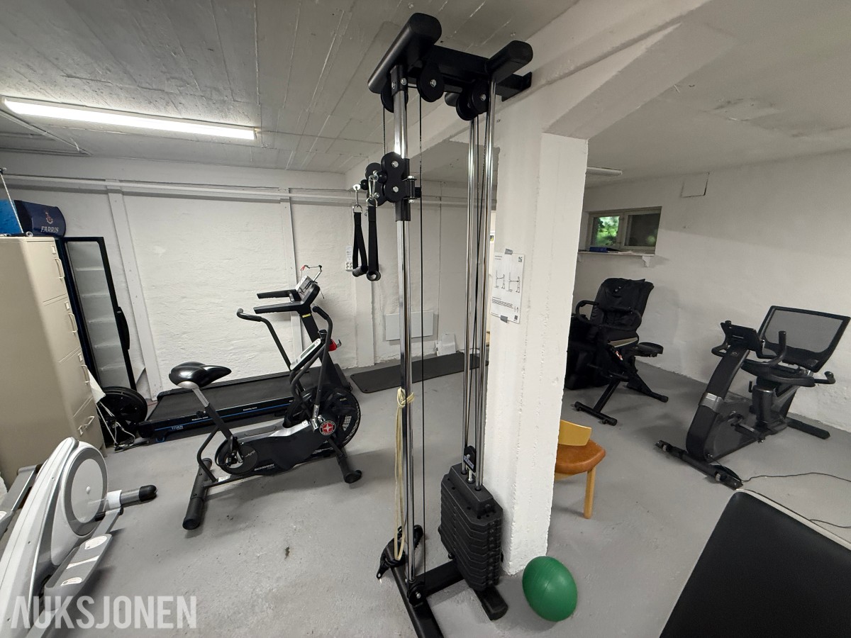 Komplett treningsrom – treningsapparater og utstyr