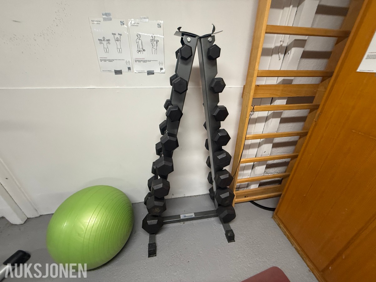 Komplett treningsrom – treningsapparater og utstyr