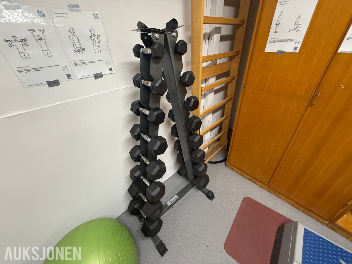 Komplett treningsrom – treningsapparater og utstyr