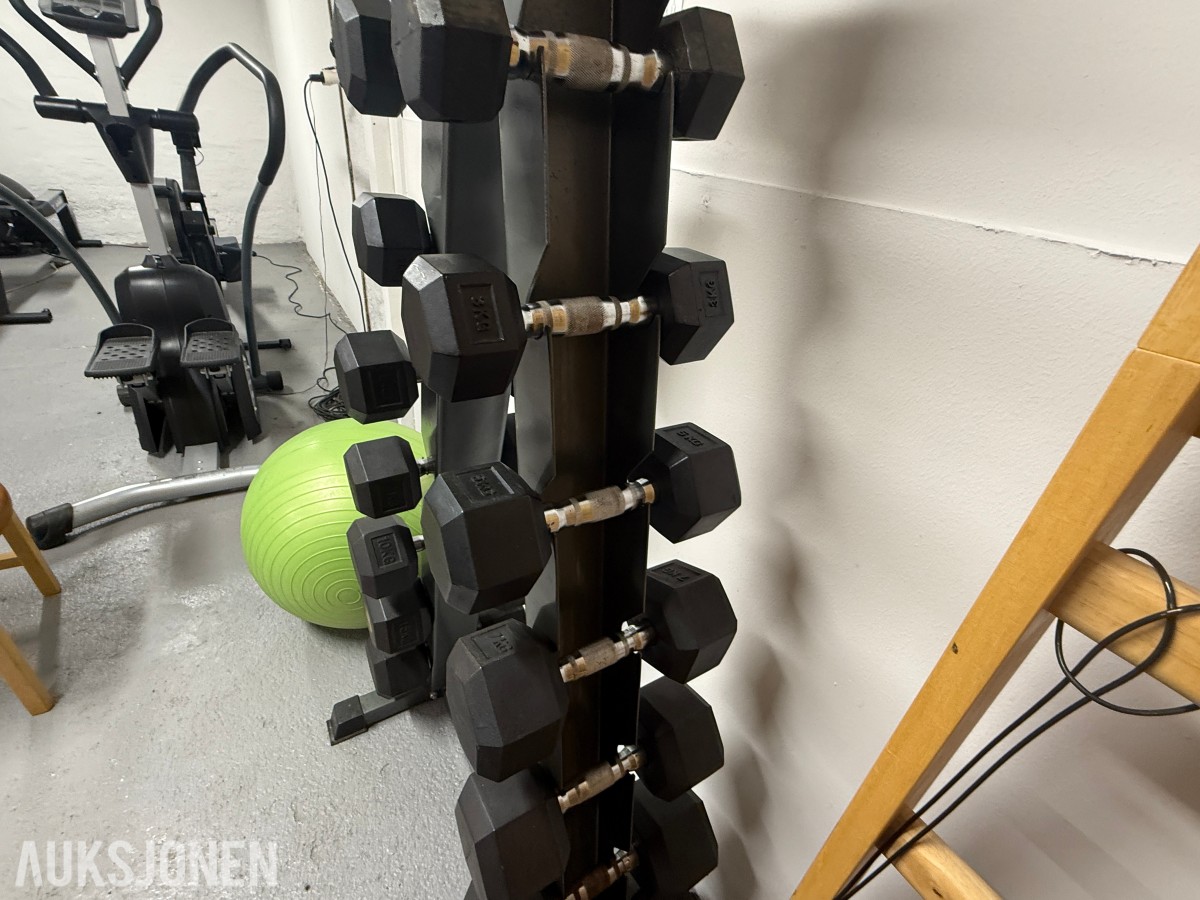 Komplett treningsrom – treningsapparater og utstyr