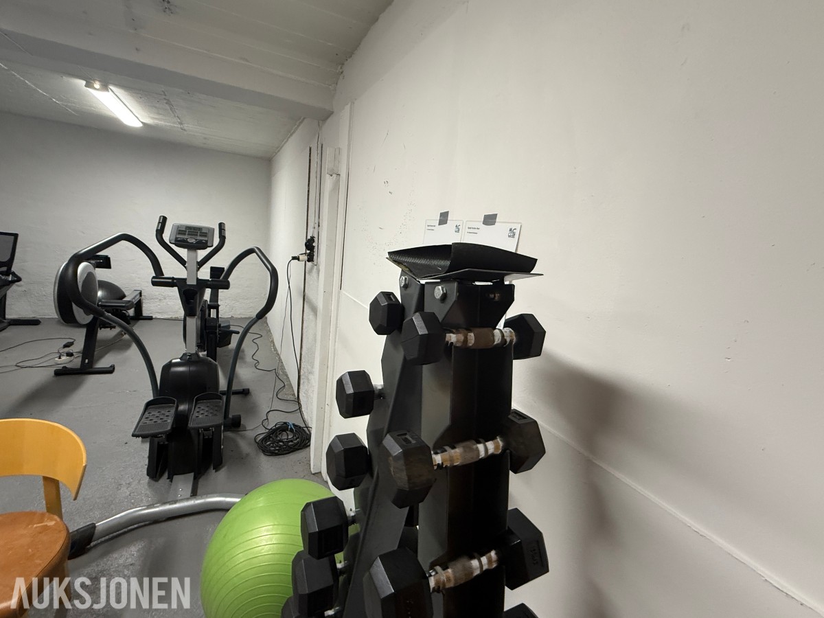 Komplett treningsrom – treningsapparater og utstyr