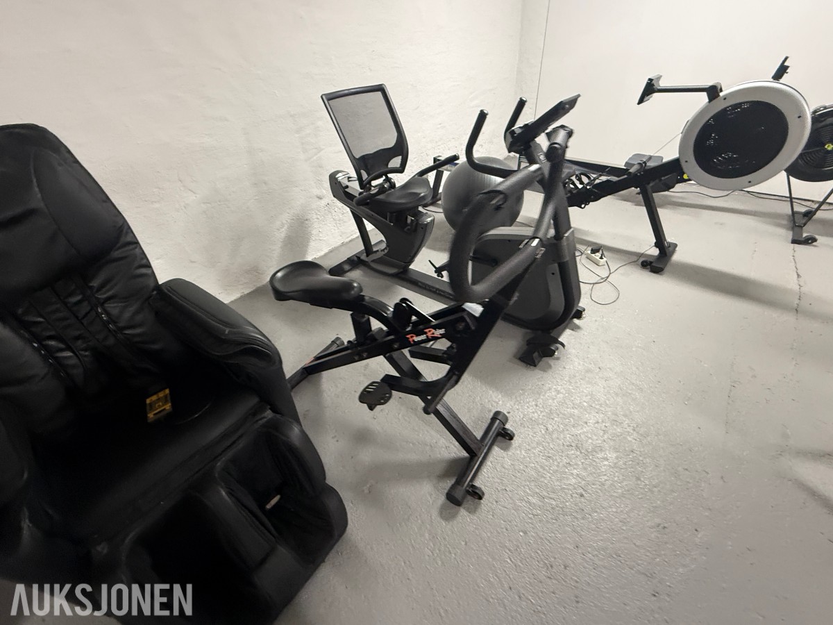 Komplett treningsrom – treningsapparater og utstyr