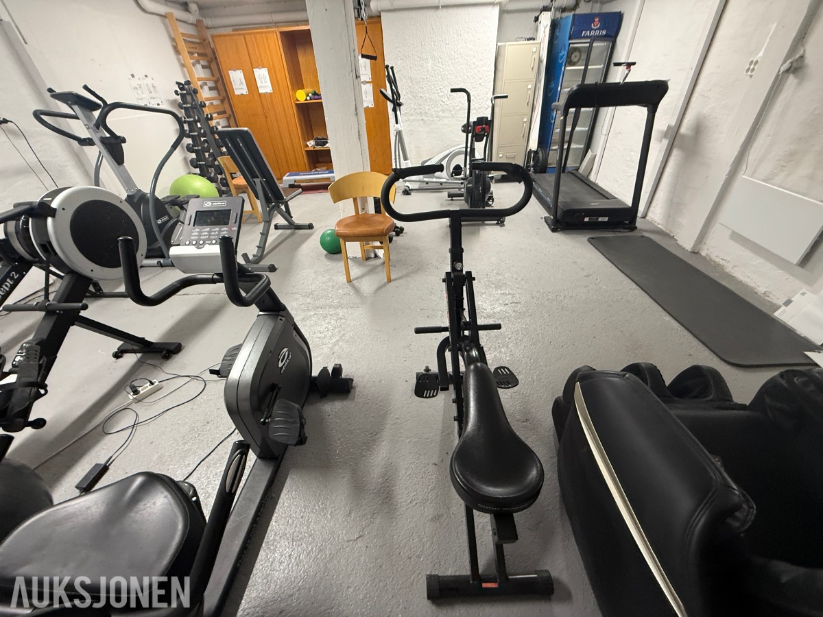 Komplett treningsrom – treningsapparater og utstyr