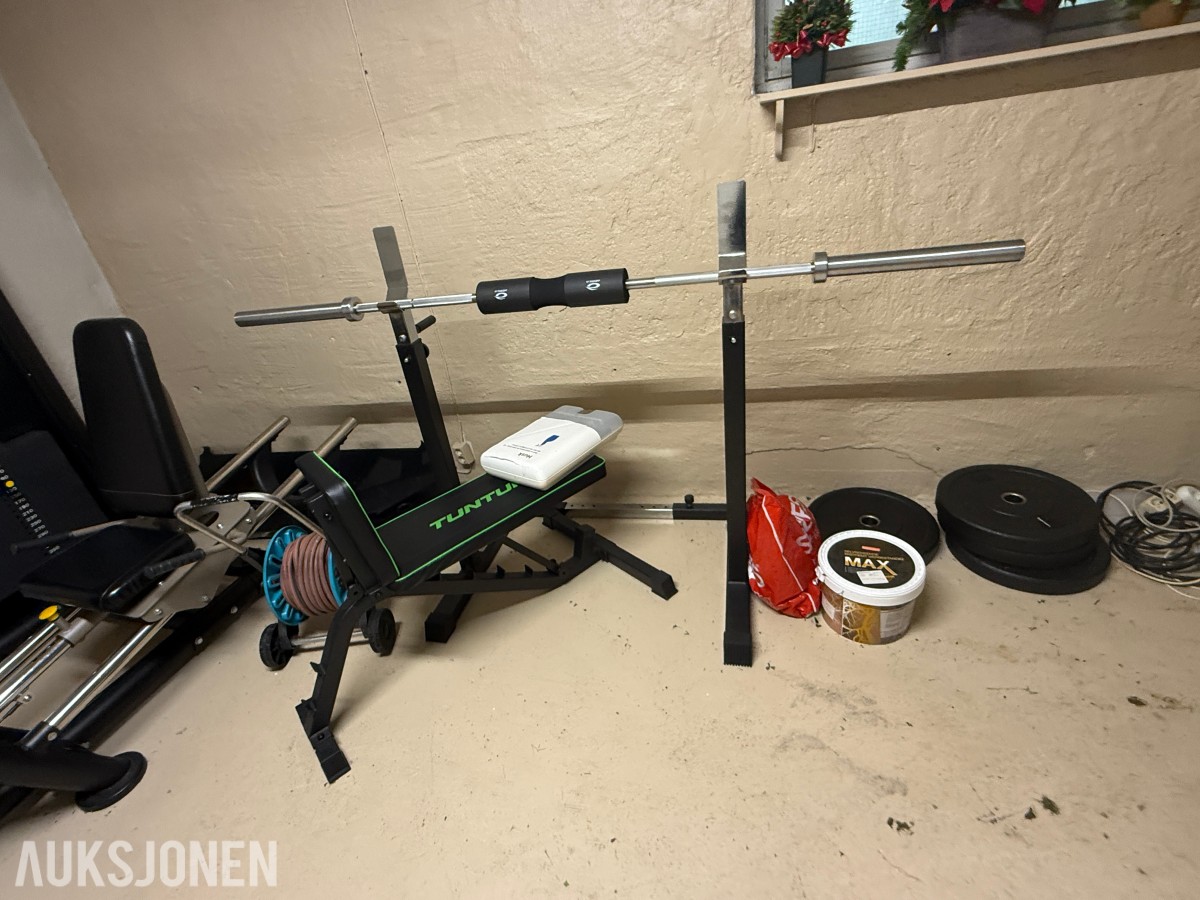 Komplett treningsrom – treningsapparater og utstyr