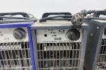 4 stk elektriske byggtørkere / varmevifter 2 kW