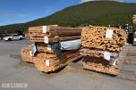 Furu. Pakke med utsorterte varianter materialer.