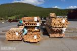 Furu. Pakke med utsorterte varianter materialer.