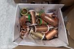 Stort parti rørdeler, pressfittings, sprinklerdeksler og festemateriell – Victaulic m.m.