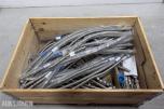 Fleksible metallslanger med koblinger og tilbehør