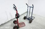 2 stk transporttraller med luftfylte hjul