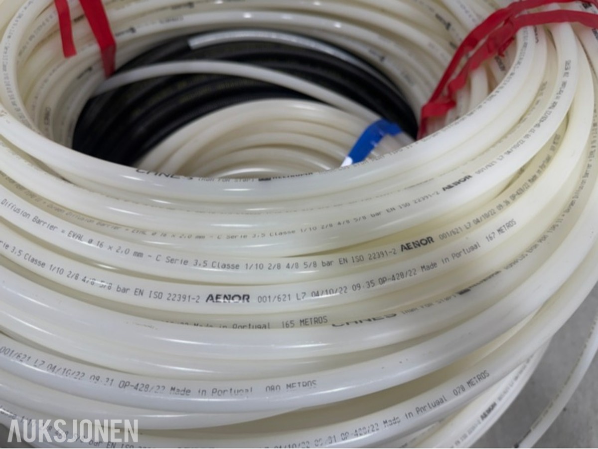 Heliroma Romaplus EVOH PE-RT 16x2 mm gulvvarmerør med varerør