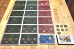 Norges bank-Myntsett samling-Proofcoin 1981-1998, 1878-1956