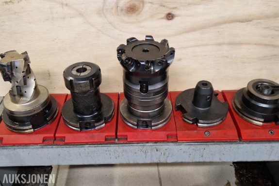 5 stk verktøyholdere - Sandvik Coromant, Innotool, Kennametal, SK50
