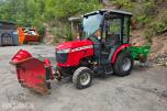 2022 Massey Ferguson 1740 M vinterrigget kompakttraktor