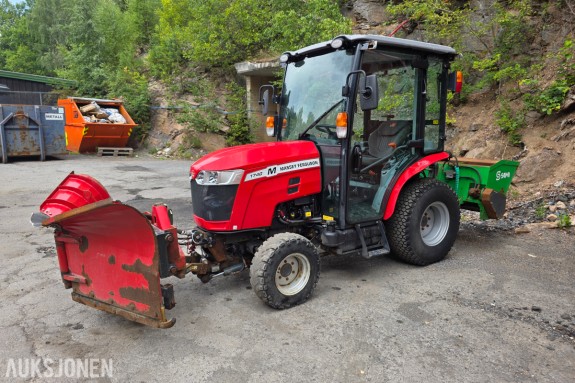 2022 Massey Ferguson 1740 M vinterrigget kompakttraktor