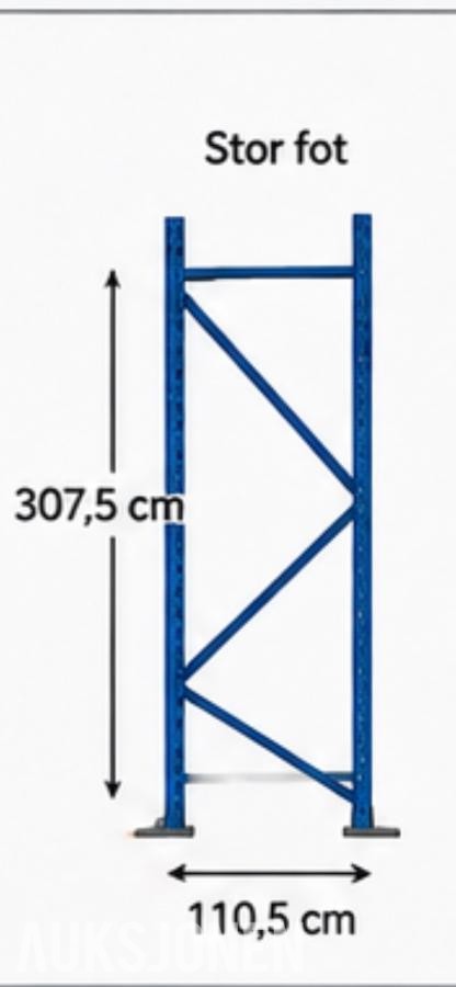 Provost Pallereoler - ca. 40 meter / 232 pallplasser