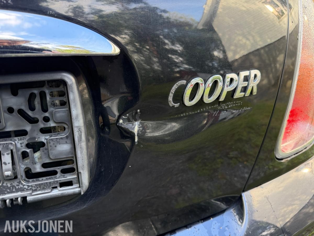 2003 Mini Cooper, 1.6-116 manuell – Rep.objekt / delebil, 211900km