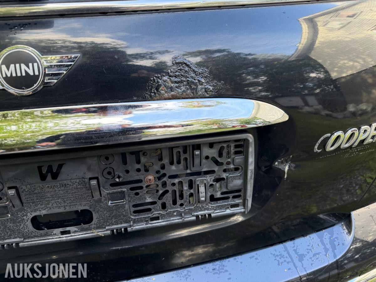 2003 Mini Cooper, 1.6-116 manuell – Rep.objekt / delebil, 211900km