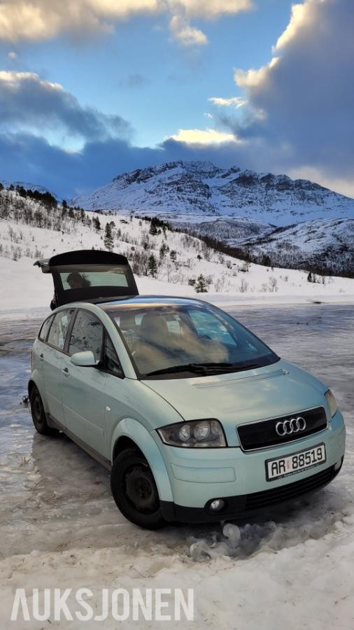 2002 Audi A2 1.4 75hk  cruisekontroll soltak  Dieselvarmer  