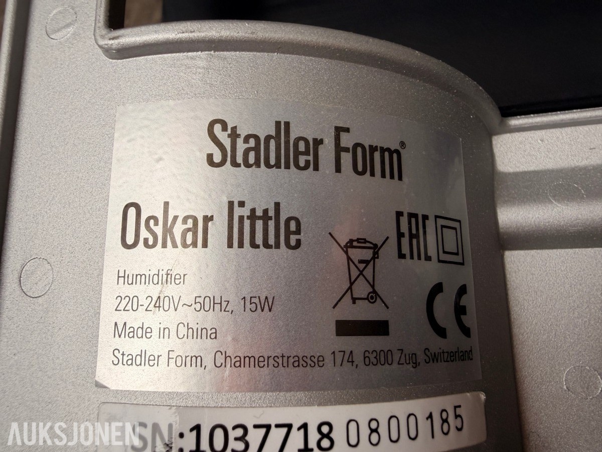 STADLER FORM OSKAR LITTLE LUFTFUKTERE - 2STK
