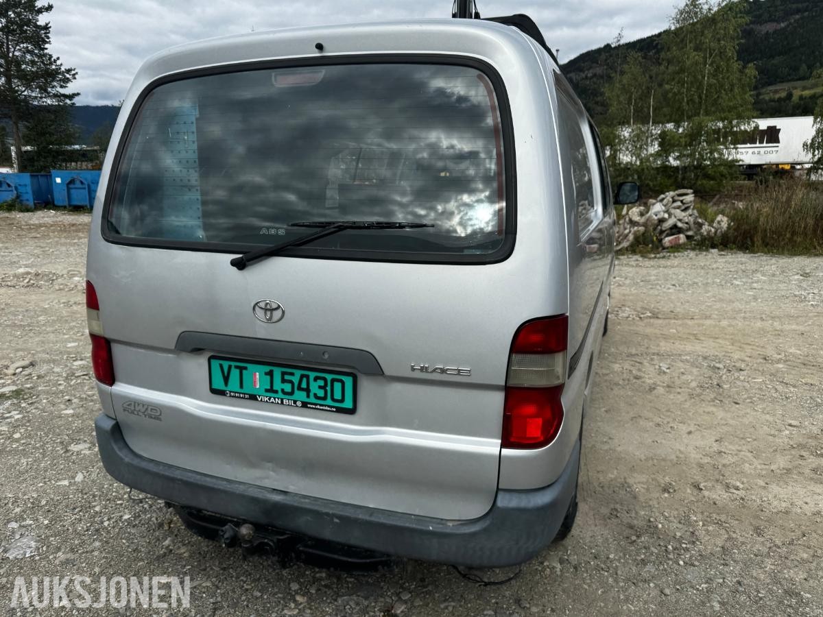 2006 Toyota HiAce 2.5-102 D 4WD INNREDNING HENGERFESTE