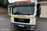 2012 MAN TGL 8.180 4X2BL skapbil med løftelem og sideåpning