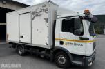 2012 MAN TGL 8.180 4X2BL skapbil med løftelem og sideåpning