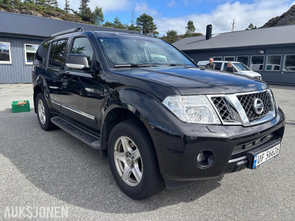2012 NISSAN PATHFINDER 3.0-231 D 4X4 - 7SETER - AUTOMAT - BOSE - 196801km